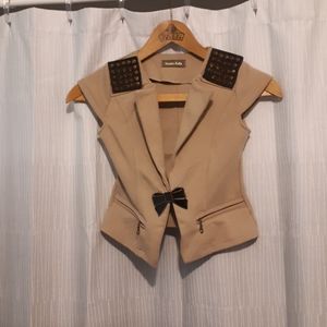 ‼️ Children's Studded Rockstar Vest size 8